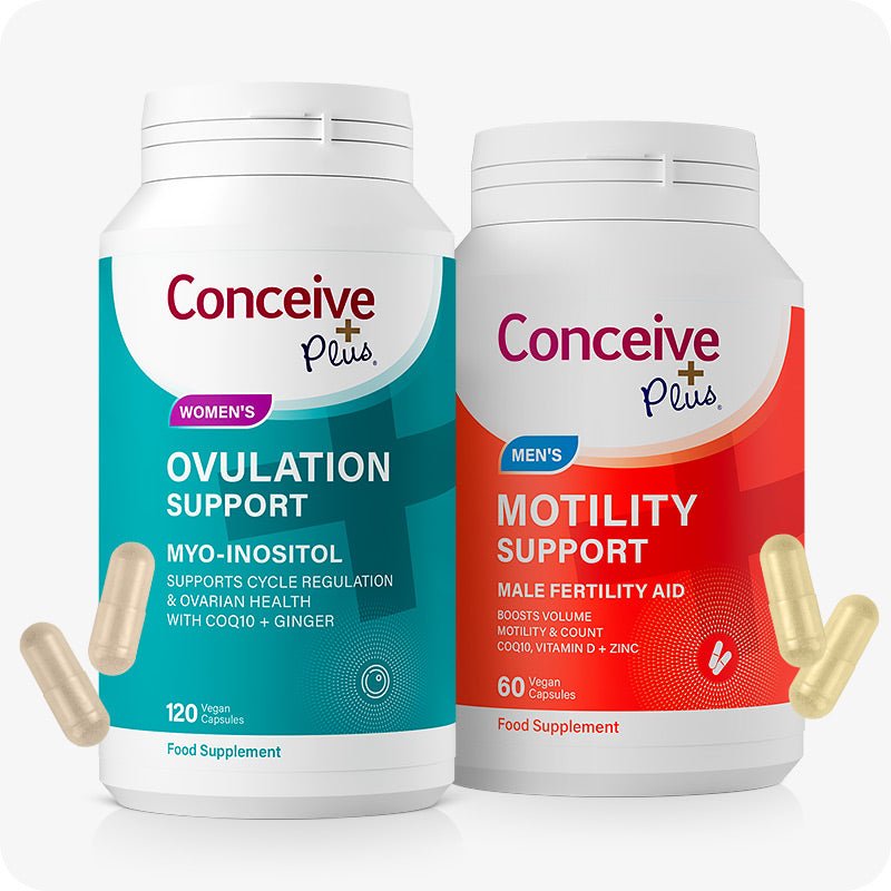 Fertility Pack Sperm Motility & Ovulation Support Supplement Conceive Plus Europe Fertility Pack Sperm Motility & Ovulation Support Supplement Conceive Plus Europe